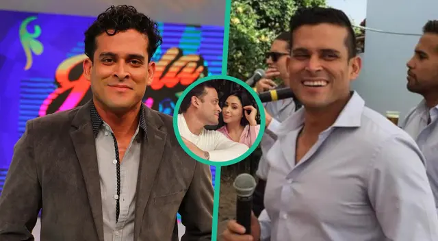 Christian Domínguez bromea con el fin de sus relaciones. Christian Domínguez bromea con el fin de sus relaciones.