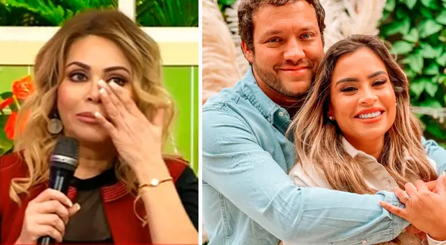 Ethel Pozo y Julián Alexander sorprender a Gisela Valcárcel.