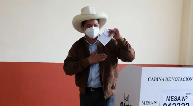 Pedro Castillo votará en la Institución Educativa Nº 101069. Pedro Castillo votará en la Institución Educativa Nº 101069.