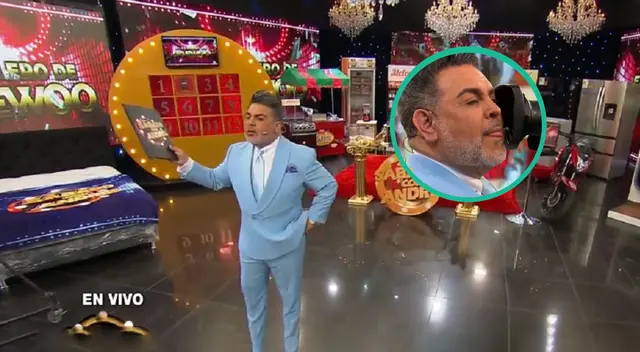 Andrés Hurtado llama a su jefe tras ser troleado por camarógrafo.