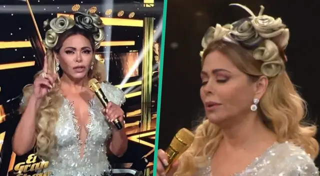 El Gran Show: internautas iniciaron con los memes por el singular peinado de Gisela Valcárcel