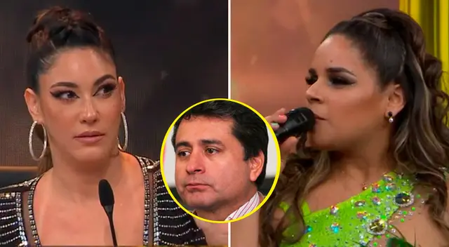 Tilsa Lozano y Giuliana Rengifo destruyen a Alfredo Zambrano. Tilsa Lozano y Giuliana Rengifo destruyen a Alfredo Zambrano.