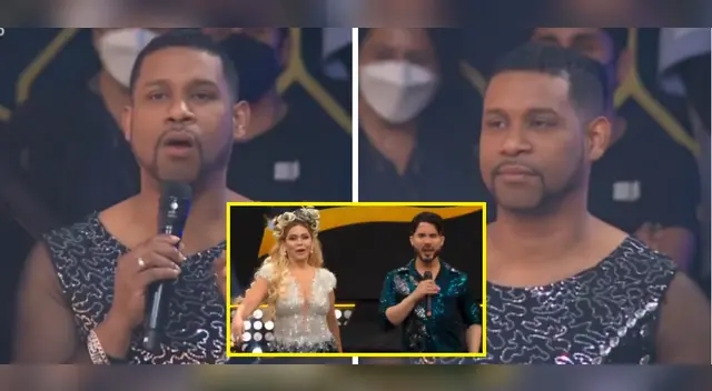 Giselo en shock en El Gran Show.