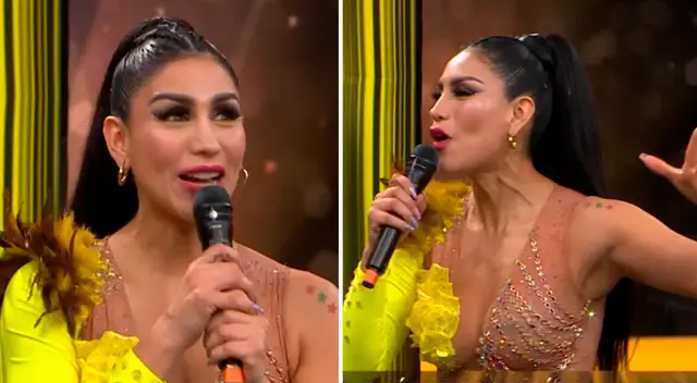 Leysi Suárez se mostró sumamente feliz EN VIVO. Leysi Suárez se mostró sumamente feliz EN VIVO.