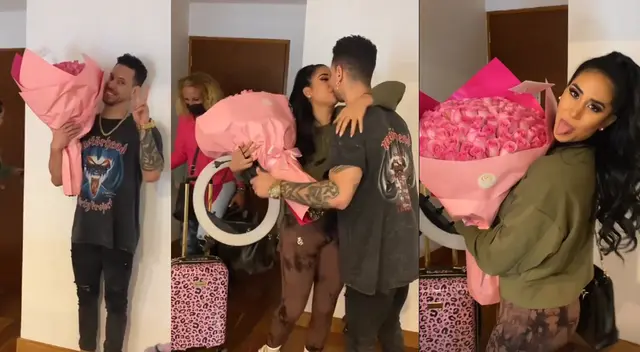 Anthony Aranda hace sorpresa a Melissa Paredes tras regreso a El gran show