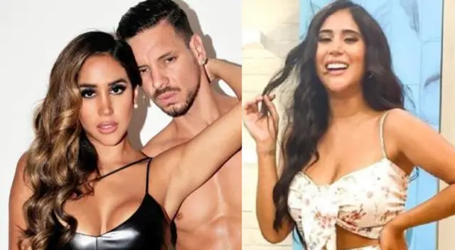 Melissa Paredes reacciona ante mensaje de amor de Anthony Aranda