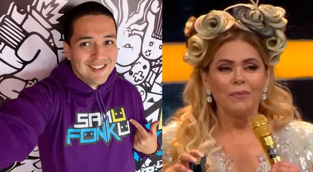 Samuel Suárez se burla del peinado que usó Gisela Valcárcel en El gran show