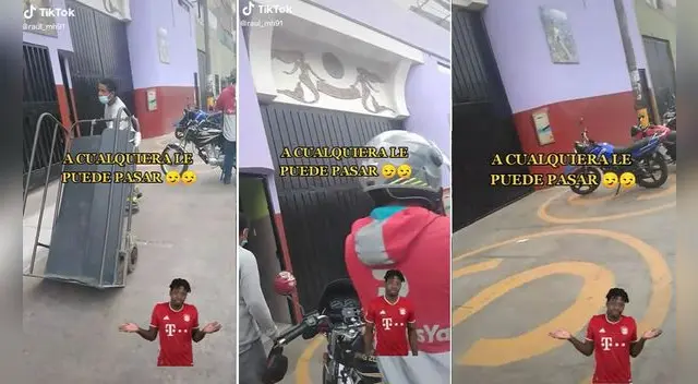 La escena se ha vuelto viral en las redes sociales.