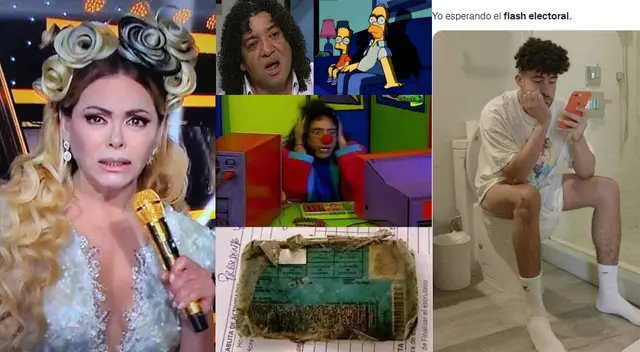 El Flash Electoral se conoció a las 5 de la tarde y usuarios reaccionaron con peculiares memes.
