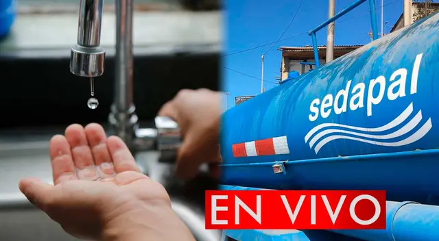 Corte de agua en Lima y otros distritos para este domingo 2 de octubre Corte de agua en Lima y otros distritos para este domingo 2 de octubre