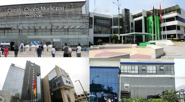 Municipalidades de Comas, Los Olivos, Independencia y Carabayllo