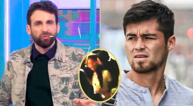 Peluchín comentó sobre el ampay de Rodrigo Cuba, según su programa Amor y fuego.