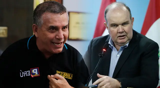 Daniel Urresti rechazó imputaciones de Rafael López Aliaga