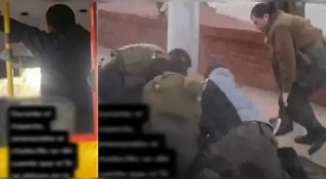 El preciso momento fue compartido en las redes sociales. El preciso momento fue compartido en las redes sociales.