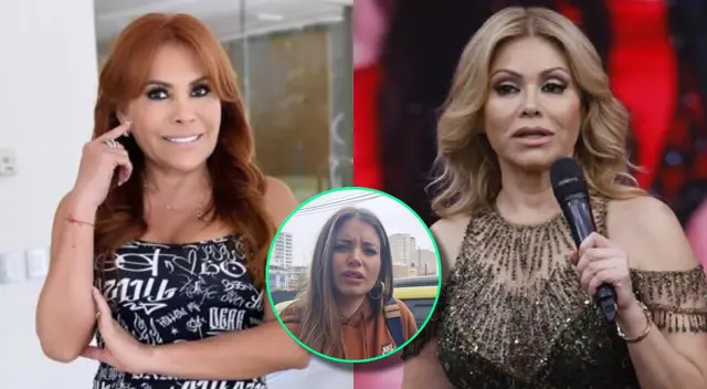 Flavia Laos se mostró confundida al hablar de la Urraca y la Señito. Flavia Laos se mostró confundida al hablar de la Urraca y la Señito.