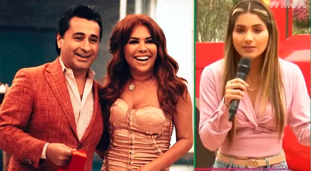 Andrea Arana arremete contra Alfredo Zambrano. Andrea Arana arremete contra Alfredo Zambrano.