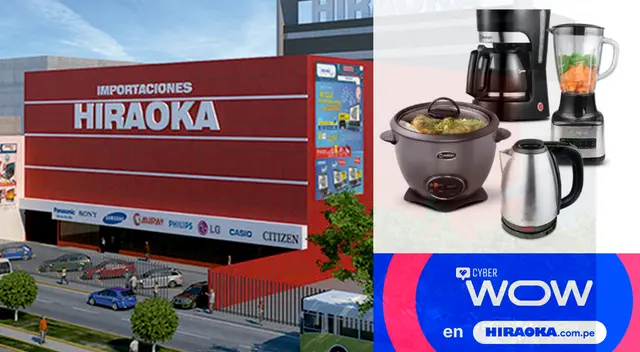 Se viene el Cyber Wow en Hiraoka con precios de locura. Se viene el Cyber Wow en Hiraoka con precios de locura.