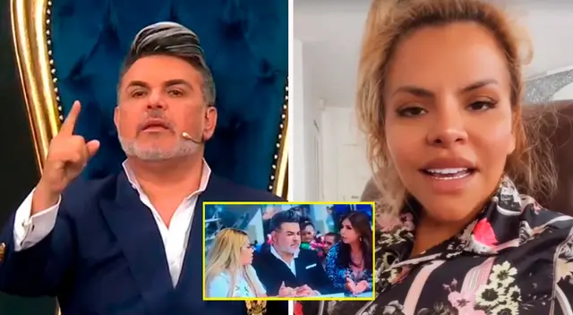 Andrés Hurtado y su hija Josetty discuten en show internacional.