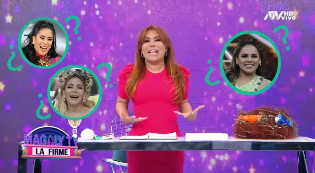 Magaly Medina inicia programa con ‘chiquita’ para sus críticas.