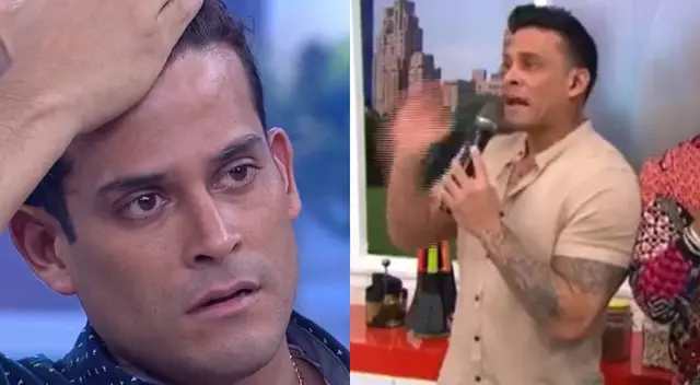 Christian Domínguez se confesó.