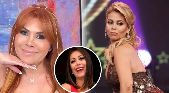 Magaly Medina es ovacionada por peatones que la quieren como presidenta.