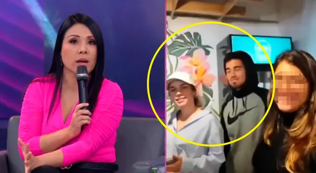 Tula Rodríguez sorprendida por look de Rodrigo Cuba.