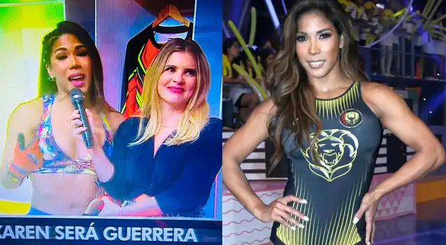 La chica reality Karen Dejo se mostró acongojada por el momento que vive en Esto es guerra.