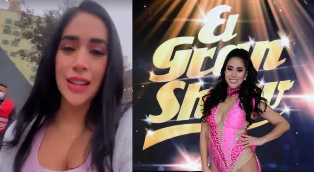 La modelo estuvo desde las seis de la mañana ingresando a practicar su coreografía para 'El gran show'. La modelo estuvo desde las seis de la mañana ingresando a practicar su coreografía para 'El gran show'.