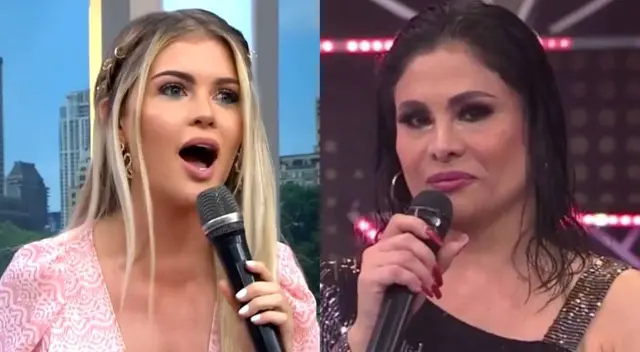 Brunella Horna 'cuadra' a Yolanda Medina al burlarse de su baile.