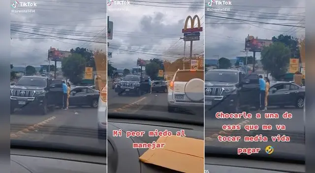 La escena se ha vuelto viral en las redes sociales.