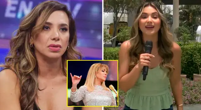 Andrea Arana en desacuerdo con Mónica Cabrejos. Andrea Arana en desacuerdo con Mónica Cabrejos.