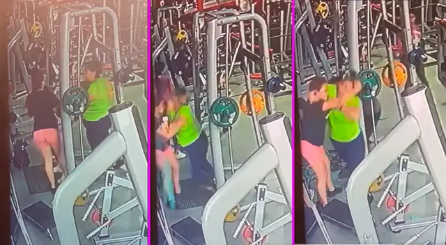 Ambas mujeres se enfrascaron en una pelea por la máquina. Ambas mujeres se enfrascaron en una pelea por la máquina.