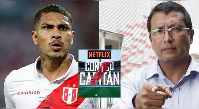 El 'Tigrillo' Navarro aseguró que no le pidieron autorización para que usen su voz en la serie de Paolo Guerrero en Netflix.