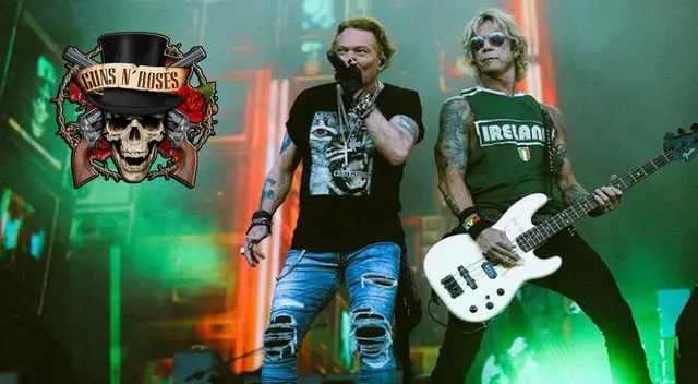 Conoce AQUÍ todos los detalles de Guns N' Roses en Lima.