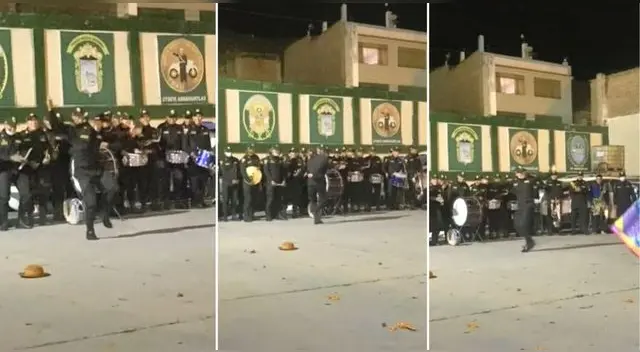 El policía peruano sacó los pasitos prohibidos al ritmo del huaylas y se volvió viral en TikTok.