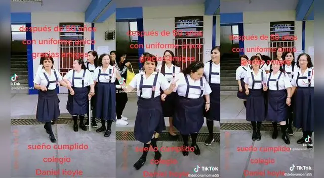 El video tiene miles de vistas en TikTok. Foto: captura de TikTok / deboramolina55