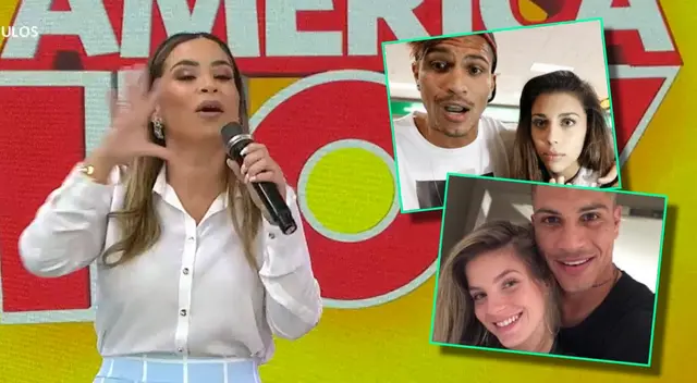 Ethel Pozo mostró su molestia con Paolo Guerrero.