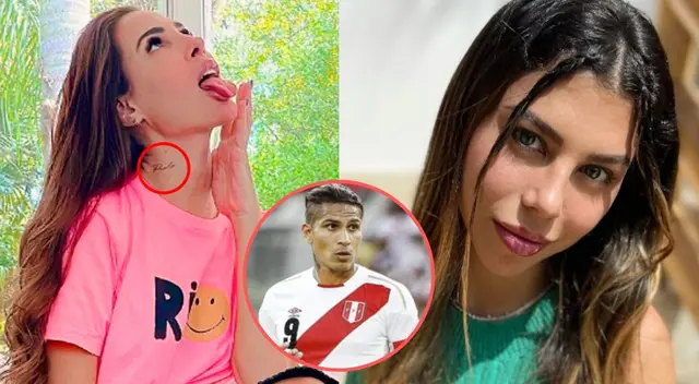 Ana Paula Consorte se tatuó nombre de Paolo Guerrero