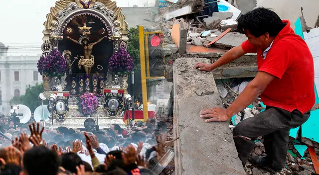 Señor de los Milagros es venerado cada año en el mes de octubre.