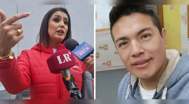 Karla Tarazona habla sobre Leonard León.