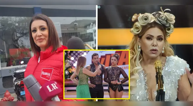 Karla Tarazona cuestiona a Gisela Valcárcel. Karla Tarazona cuestiona a Gisela Valcárcel.