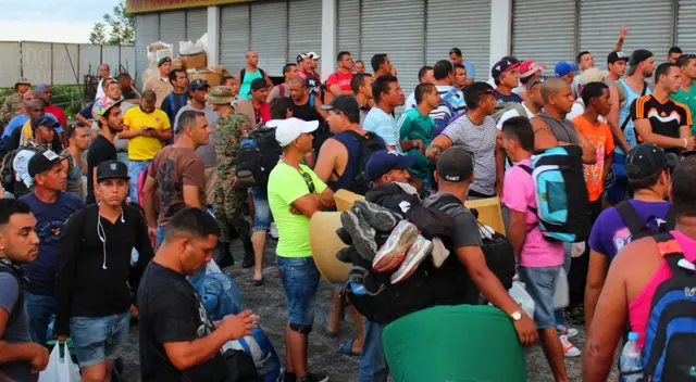 La cantidad migratoria en Nueva York puede resultar un problema para las finanzas de la ciudad. La cantidad migratoria en Nueva York puede resultar un problema para las finanzas de la ciudad.