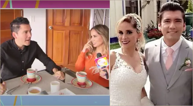 Angelo Fukuy revela que se confundió al decir 'si, acepto' a Wendy.