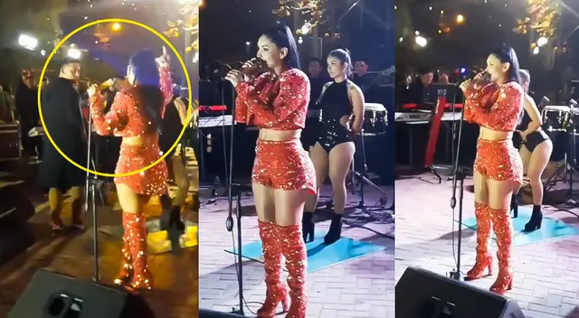 Christian Domínguez se molesta con Pamela Franco. Christian Domínguez se molesta con Pamela Franco.