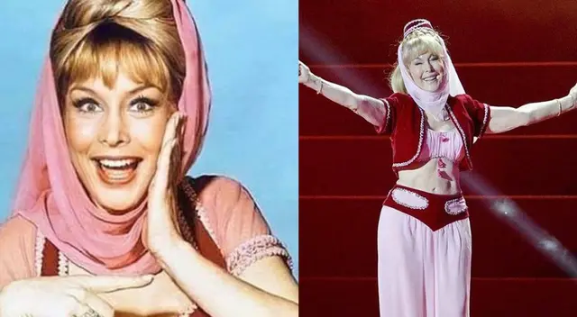 "Mi bella genio" fue protagonizado por Barbara Eden. "Mi bella genio" fue protagonizado por Barbara Eden.