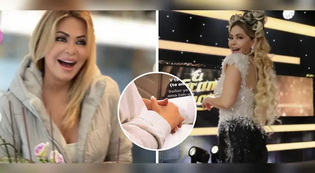 Gisela Valcárcel previo al segundo programa de El Gran Show.