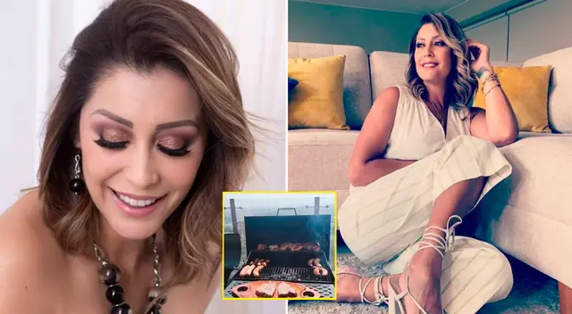 Karla Tarazona se muestra feliz en su nuevo departamento. Karla Tarazona se muestra feliz en su nuevo departamento.