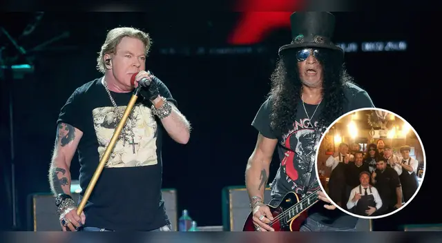 Guitarrista de Guns N' Roses disfruta de Lima.