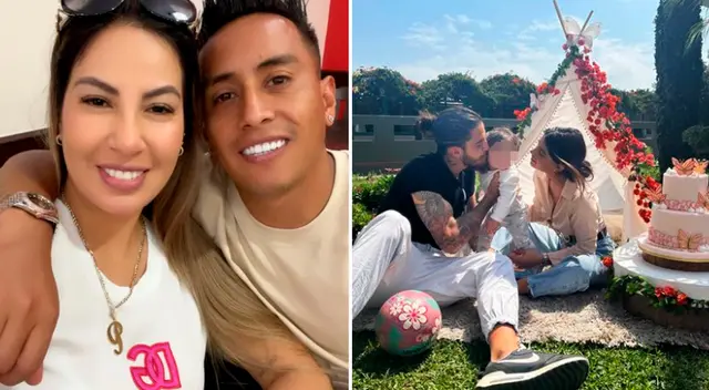 Pamela López emocionada por el primer año de Almudena. Pamela López emocionada por el primer año de Almudena.