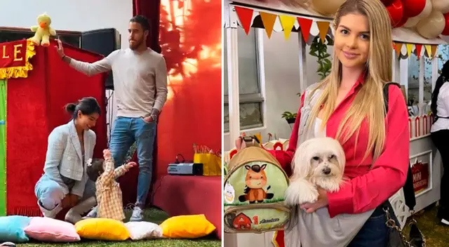 Brunella Horna asistió a la fiesta de Almudena.